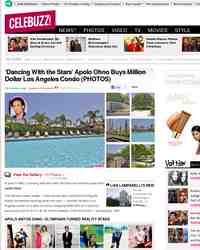 ‘Dancing With the Stars’ Apolo Ohno Buys Million: Celebuzz